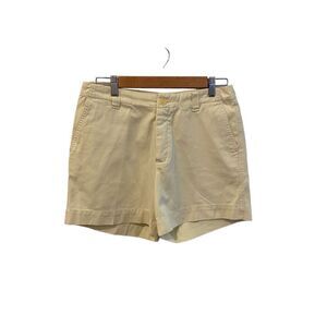 GAP Womens Yellow Clean Cut Chino Shorts 8